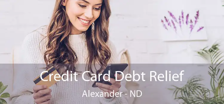  Credit Card Debt Relief Alexander - ND