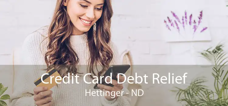 Credit Card Debt Relief Hettinger - ND